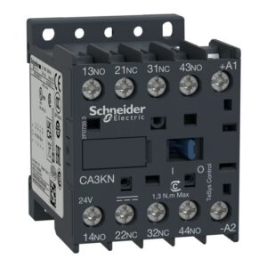 CA3KN22GD Schneider - Contacteur tétrapolaire - 2NO+2NF - 10A - Bobine 125Vcc - Vis - CA3KN