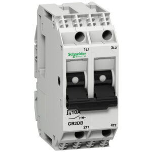 GB2DB16 TeSys GB2-DB - disjoncteur Schneider pour circuit de contrôle moteur - 10A - 2P - 2d