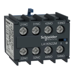 LA1KN22M Schneider - Bloc de contacts auxiliaires 2NO+2NF - Montage Frontal - à vis - TeSys CA