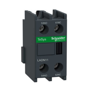 LADN11 Schneider - Bloc de contacts auxiliaires 1NO+1NF - Montage Frontal - à vis - TeSys D