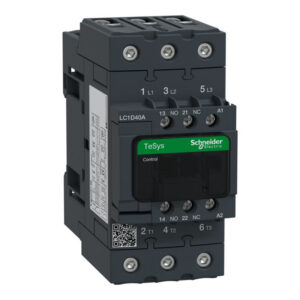LC1D40AP7 Schneider - Contacteur tripolaire - 3NO - 40A - Bobine 230Vca - Everlink et auto - Tesys LC1D40
