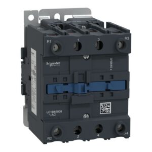 LC1D65008F7 Schneider - Contacteur tétrapolaire - 2NO+2NF - 80A - Bobine 110Vca - Vis