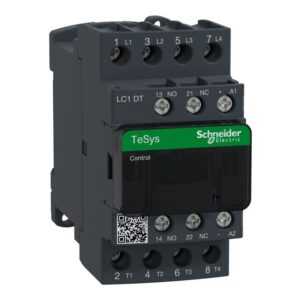 LC1DT25GD Schneider - Contacteur tétrapolaire - 4NO - 25A - Bobine 125Vcc - Vis