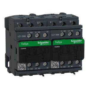 LC2D09F7 Schneider - Contacteur inverseur tripolaire - 3NO - 9A - Bobine 110Vca - Vis