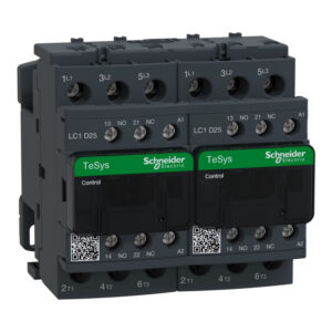 LC2D25B7 Schneider - Contacteur inverseur tripolaire - 3NO - 25A - Bobine 24Vca - Vis