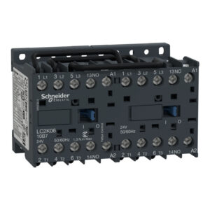 LC2K0610P7 Schneider - Contacteur inverseur tripolaire - 3NO - 6A - Bobine 230Vca - Vis