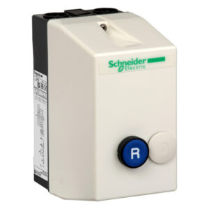 LE1D09P7A05 Schneider - Boitier de démarrage moteur bouton r bleu - 9A - bobine 230Vca | Sans thermique