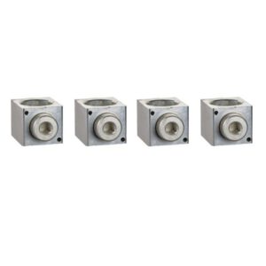 LV432480 Schneider 4 bornes aluminium à vis pour câbles 35 à 300mm² pour NSX100-250