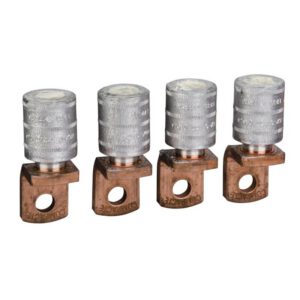 LV432507 Schneider 4 cosses à sertir câble aluminium 300mm² - séparateur de phases