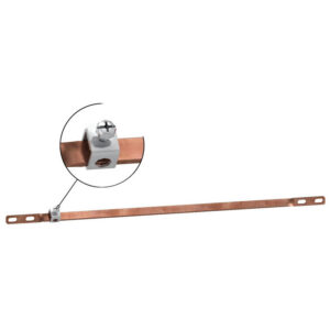 LVS04201 Schneider Linergy TB - Barre de terre nue en cuivre 45cm PRISMA pour connecteur direct 12x3mm²