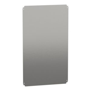 NSYMM106 Plaque de montage en acier galvanisé - pour coffret H1000 x L600mm - Schneider Spacial
