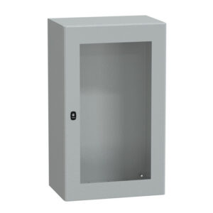 NSYS3D10640T Coffret métallique étanche IP66 - 1000x600x400 - Porte vitrée - Spacial S3D - Schneider Electric