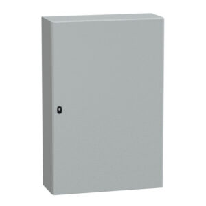 NSYS3D12830P Coffret métallique étanche IP66 - 1200x800x300 - plaque fournie - Spacial S3D - Schneider Electric