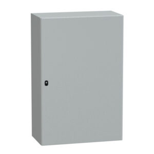 NSYS3D12840P Coffret métallique étanche IP66 - 1200x800x400 - plaque fournie - Spacial S3D - Schneider Electric