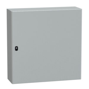 NSYS3D8825P Coffret métallique étanche IP66 - 800x800x250 - plaque fournie - Spacial S3D - Schneider Electric