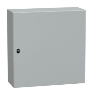 NSYS3D8830P Coffret métallique étanche IP66 - 800x800x300 - plaque fournie - Spacial S3D - Schneider Electric