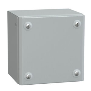 NSYSBM151512 Schneider Spacial SBM - boite étanche IP66 en acier 150x150x120mm - couvercle plein