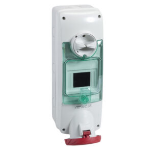 PKB63Q534 Schneider PratiKa - socle de prise à vis - saillie - 63A - 3P+T - 380-415V IP67 - rail DIN