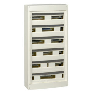 PRA10270W Schneider - tableau électrique tertiaire isolant 144 modules - 6x24 modules - Pragma