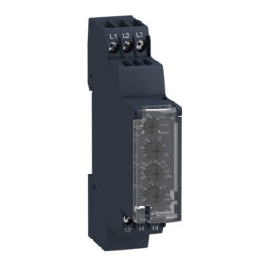 RM17TE00 Schneider - Relais ordre absence de phase, asymetrie, sur et sous tension 208 à 480Vca - Zelio Control