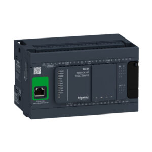 TM241CE24T Schneider - Automate Modicon M241 - Contrôleur 24 entrées/sorties - 24Vcc - PNP - Ethernet+2 série,
