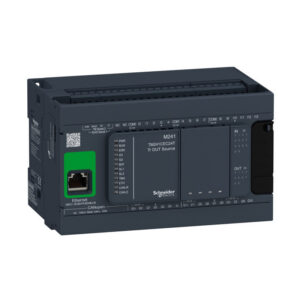 TM241CEC24T Schneider - Automate Modicon M241 - Contrôleur 24 entrées/sorties - 24Vcc - PNP - Ethernet+CANopen+2 série