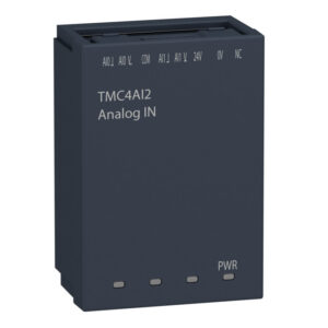 TMC4AI2 Cartouche 2 entrées analogiques configurables: Tension 0-10V Courant 0-20mA / 4-20mA - Modicon M241