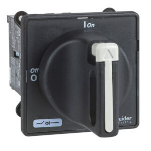 VBDN12 Schneider - interrupteur sectionneur 3P 12A - Montage sur porte - poignée cadenassable noire - TeSys Mini-Vario