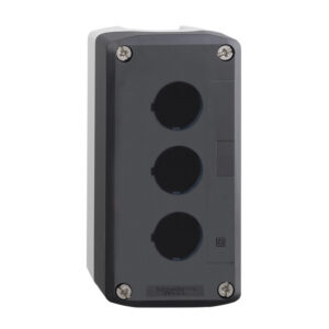 XALD03 Schneider - Boitier pour bouton Ø22mm - 3 trous - étanche IP67 - polycarbonate - Harmony XALD