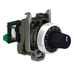XB4BD912R4K7 Schneider - potentiomètre complet - Ø22 - résistance max 4,7k Ohm- Harmony XB4