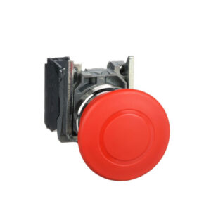 XB4BT842 Schneider - bouton d'arrêt d'urgence XB4 - Ø 22mm - pousser/tirer - 1NF - Harmony XB4