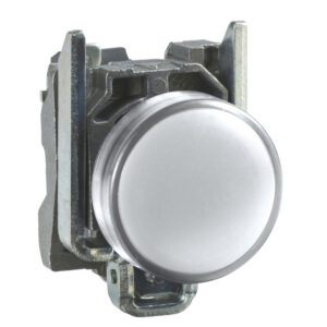 XB4BVM1 Schneider - voyant lumineux LED - Ø22 - blanc - 230V - à vis - Harmony XB4