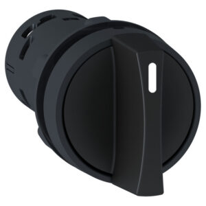 XB7ND21 Schneider bouton tournant - Ø22 - noir - à manette - 2 positions - 1NO - Harmony XB7