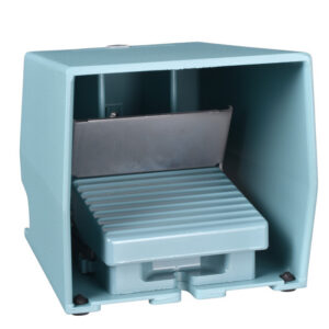 XPEM511 Schneider - Interrupteur à pied simple - Avec capot - Métal - Contact 2NO+2NF - Preventa Harmony XPEM