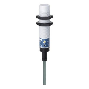 XT218A1NAL2 Schneider Détecteur capacitif M18 12 à 24Vcc S 8mm Sortie NPN NO 3 fils non noyable câble 2m OsiSense XT2